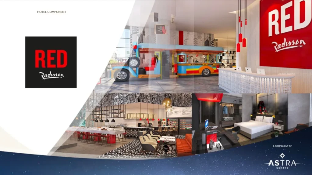 ASTRA Centre Hotel Component