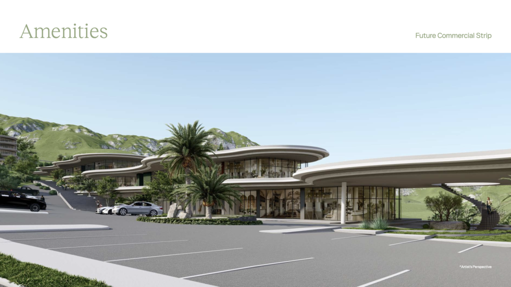 The Rise at Monterrazas Amenities Commercial Strip