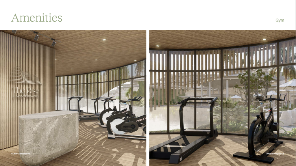 The Rise at Monterrazas Amenities gym