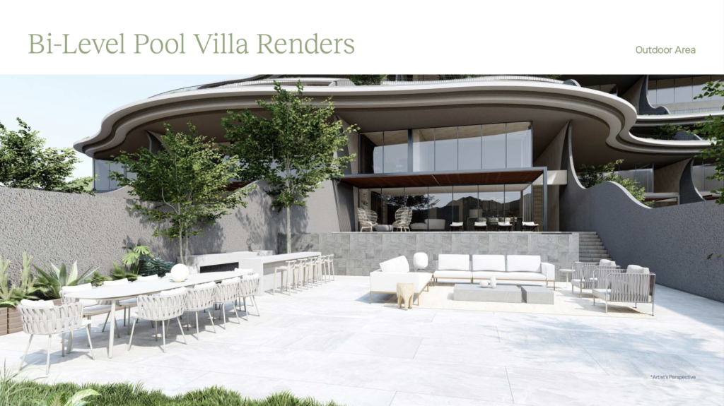 The Rise at Monterrazas Bi-Level Pool Villa outdoor