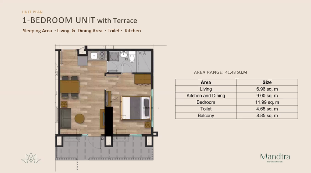 mandtra_b-1BR with terrace