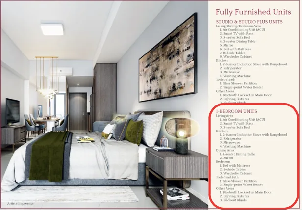Mandani bay fully Furnished unit