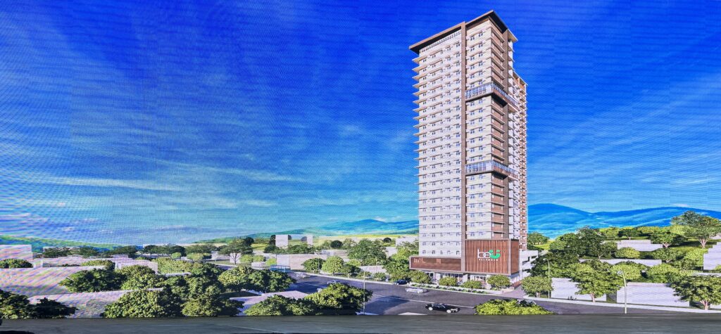 Beu Talamban condominium building perspective