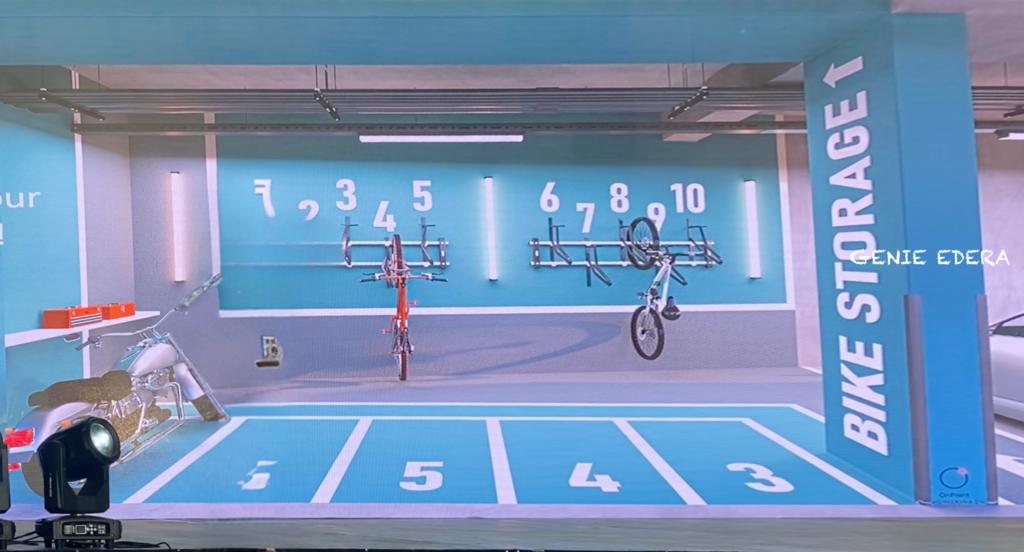 Beu Talamban condominium's bike storage