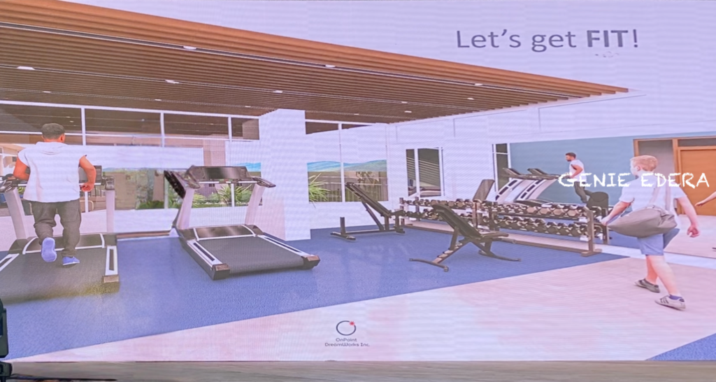 Beu Talamban condominium's gym