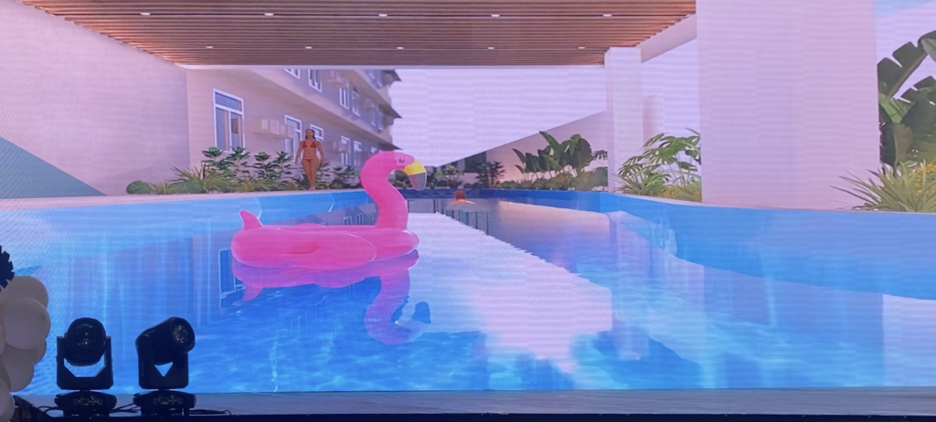 Beu Talamban condominium swimming pool