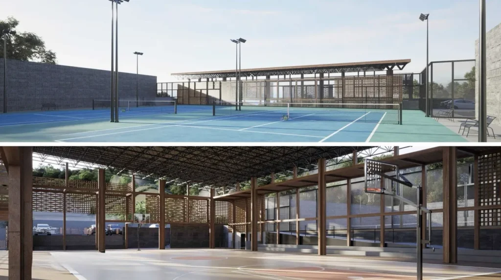 Montelago Tennis and Basketball Courts