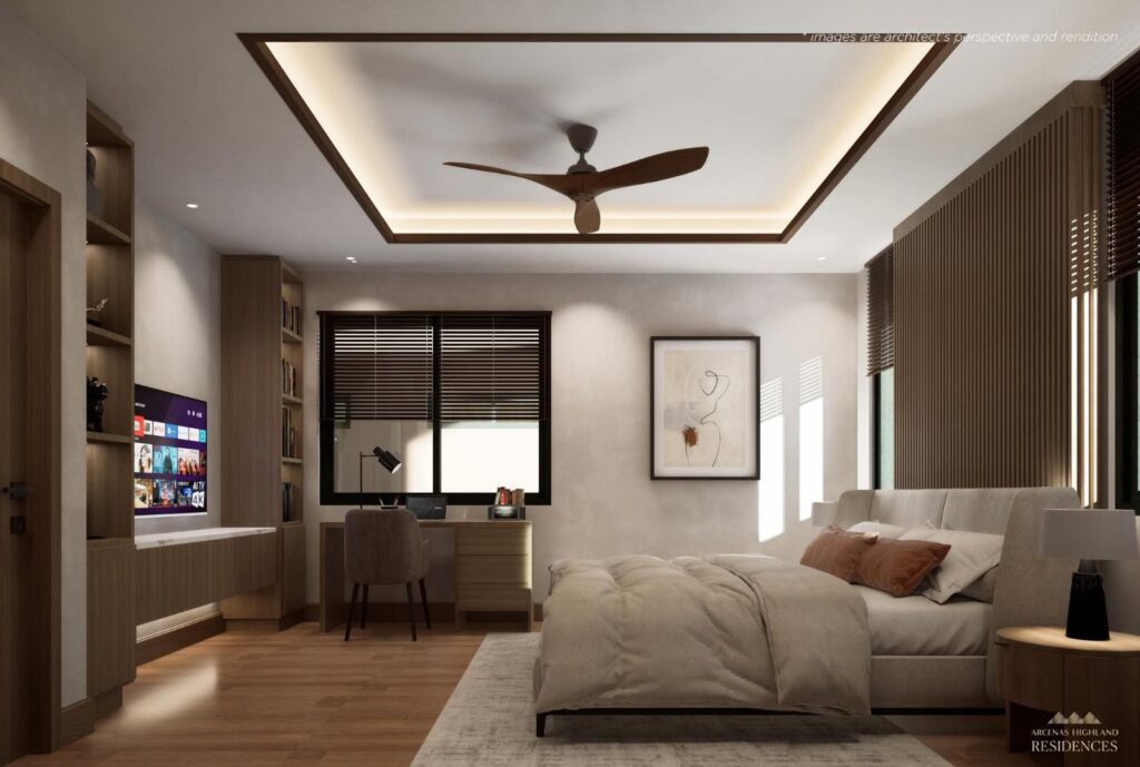 Arcenas Highland Residences at Paseo Arcenas Masters Bedroom