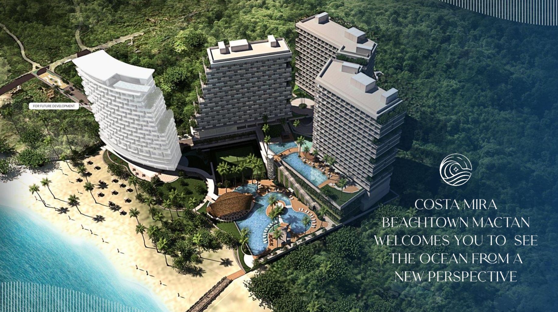 Costa Mira Beachtown Mactan Aerial Perspective
