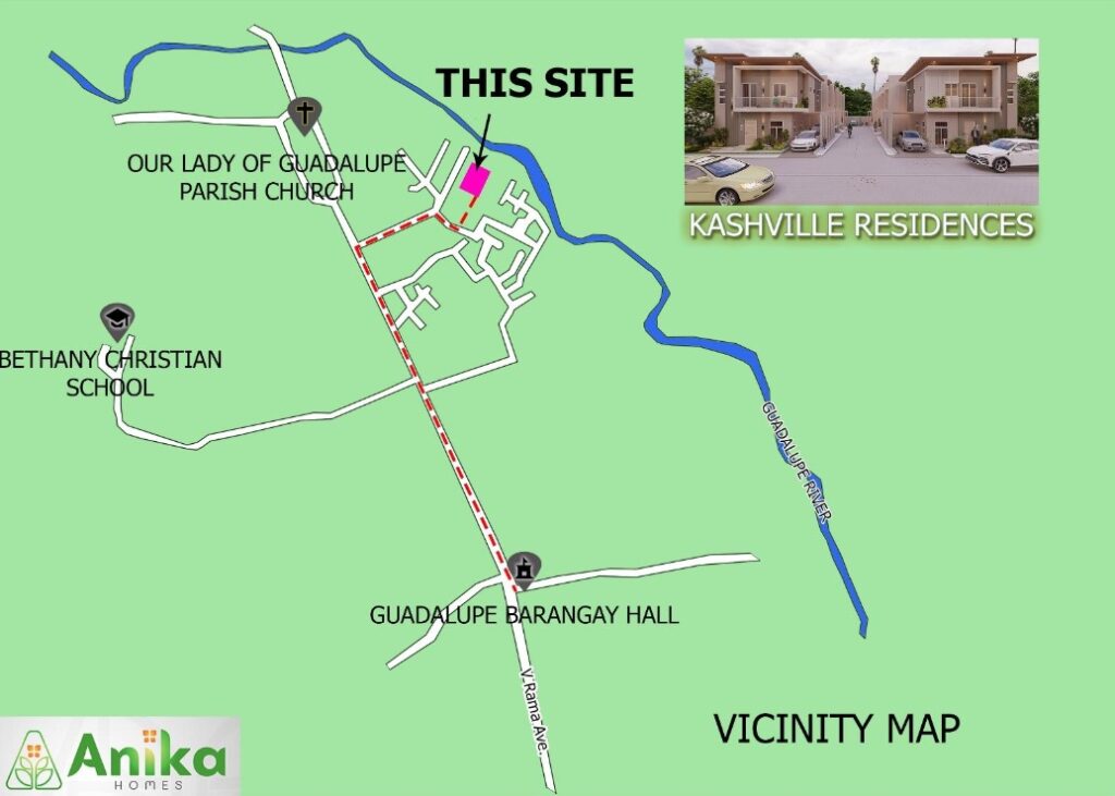 Kashville Residences Guadalupe Cebu Location