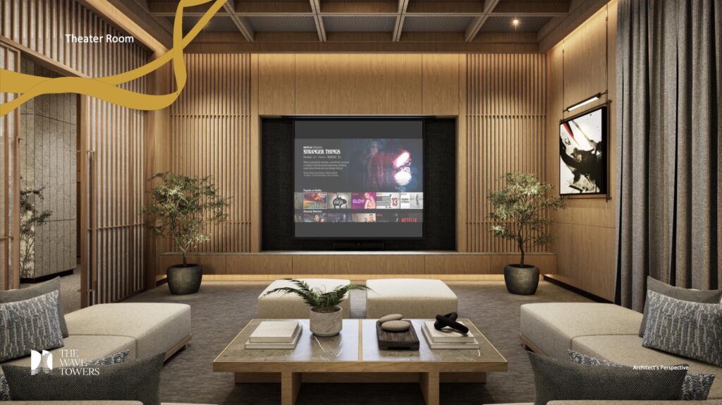 The Wave Towers Cebu Theater Room