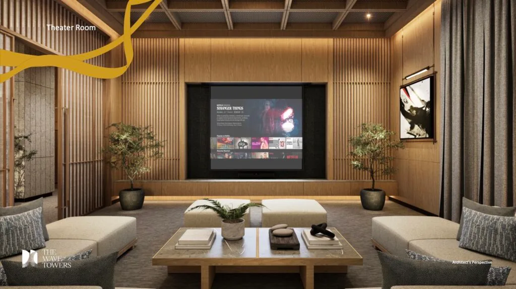 The Wave Towers Cebu Theater Room