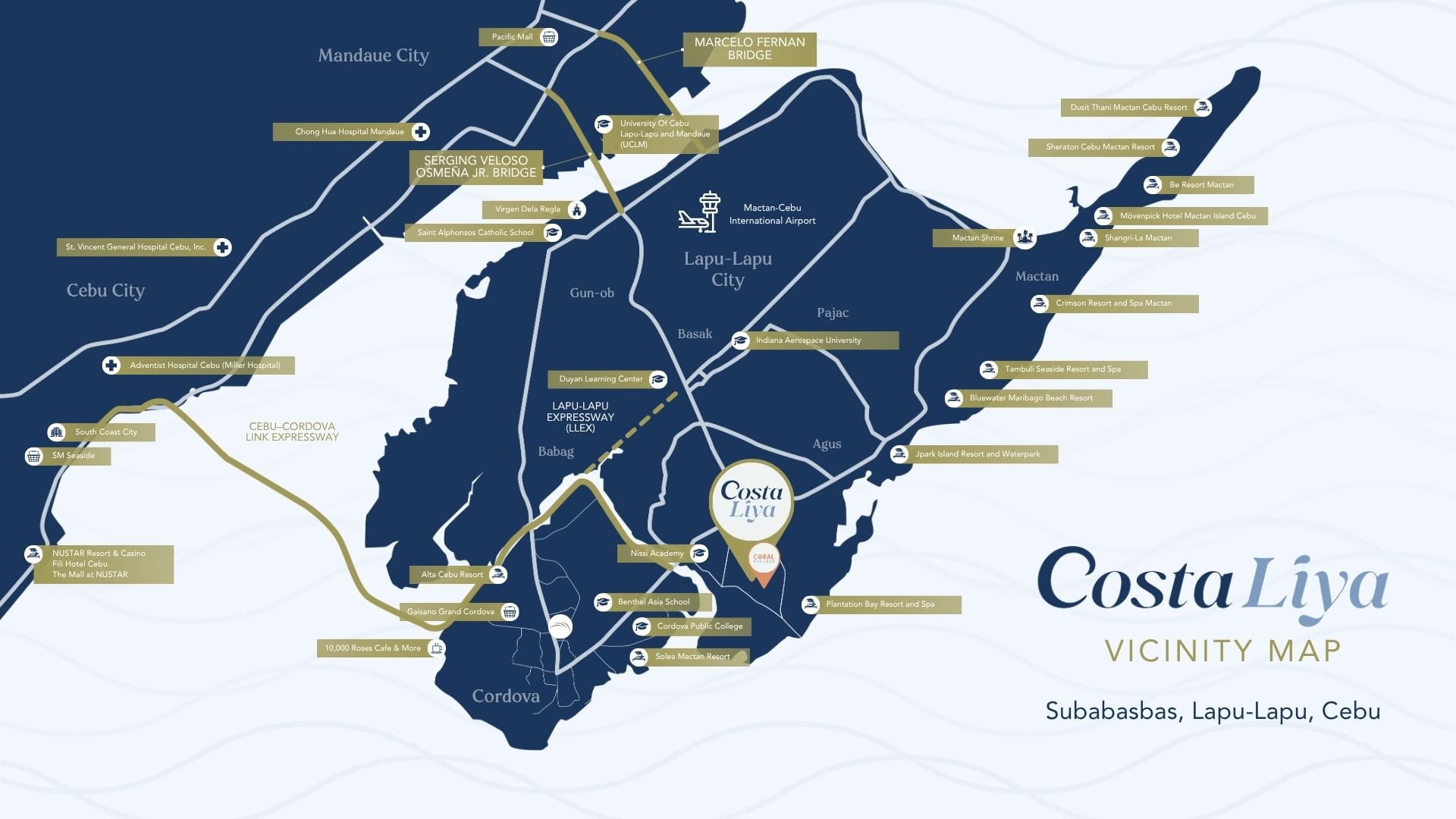 Costa Liya Lapu-Lapu Location