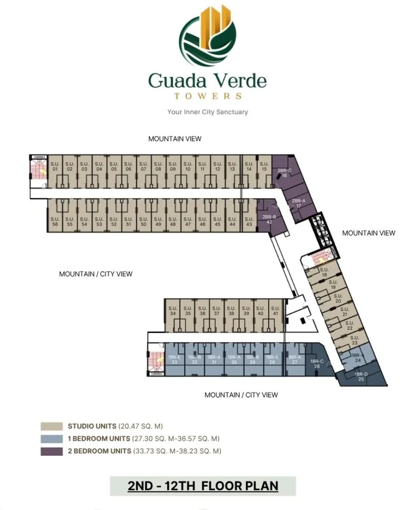 Guada Verde Floor Plan 2F