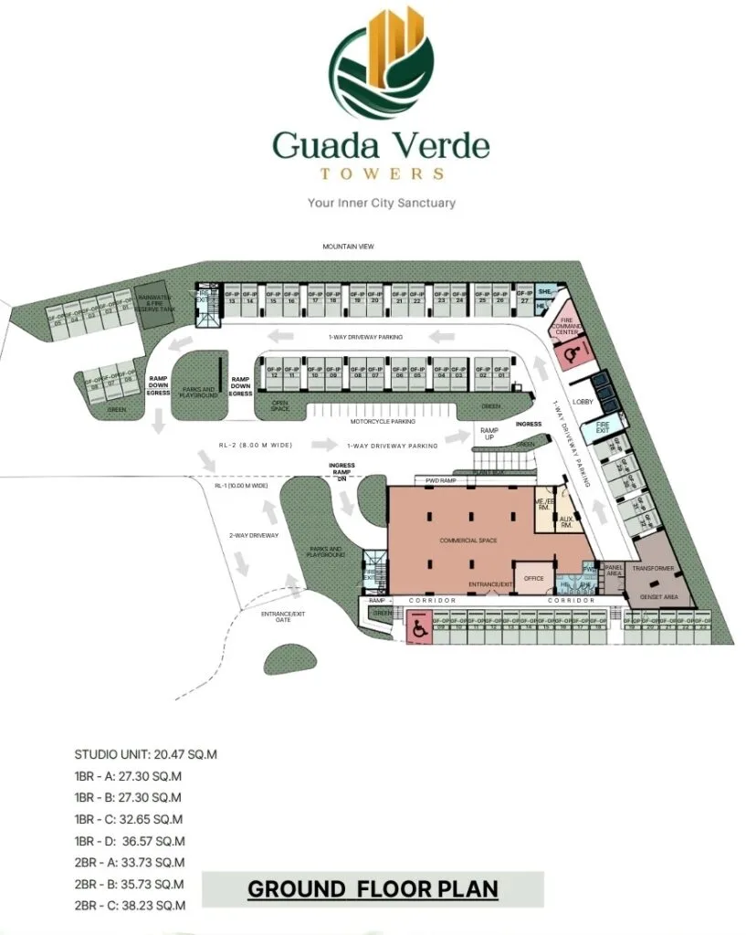 Guada Verde Floor Plan GF