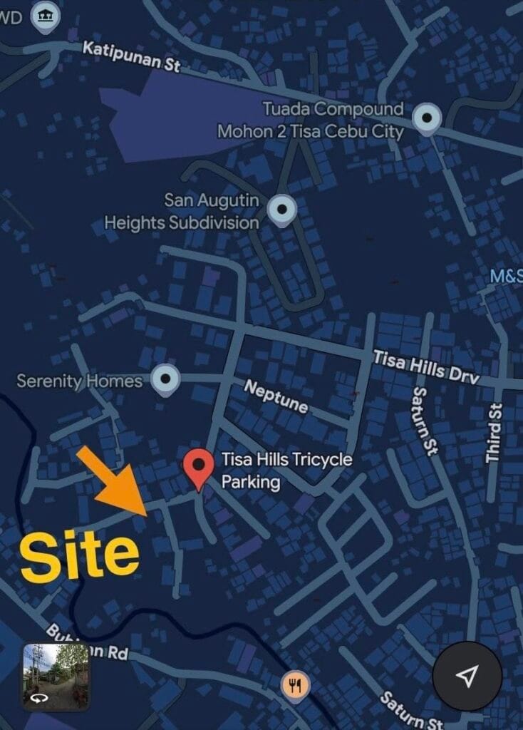 Liam Residences Tisa Labangon Location