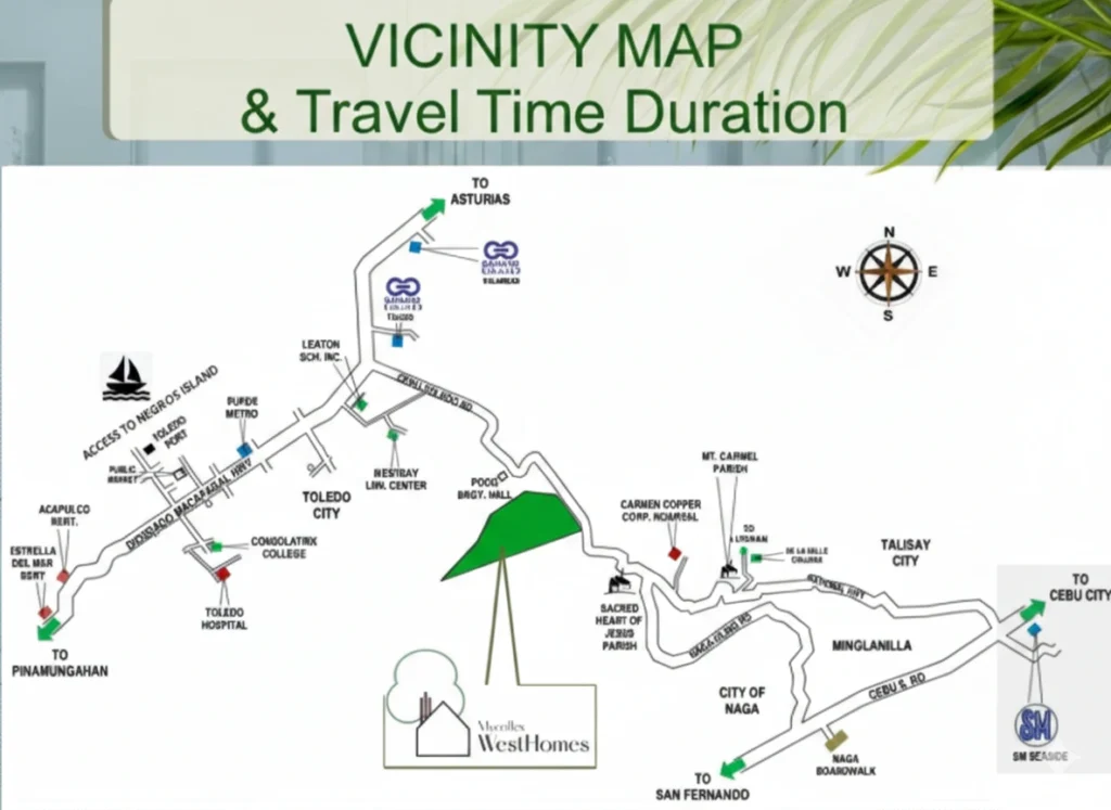 Mycollex Vicinity Map