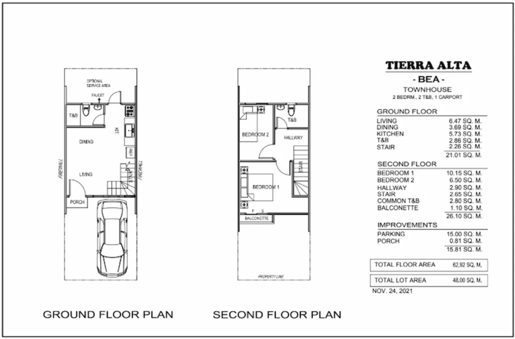 BEA FLOOR PLAN