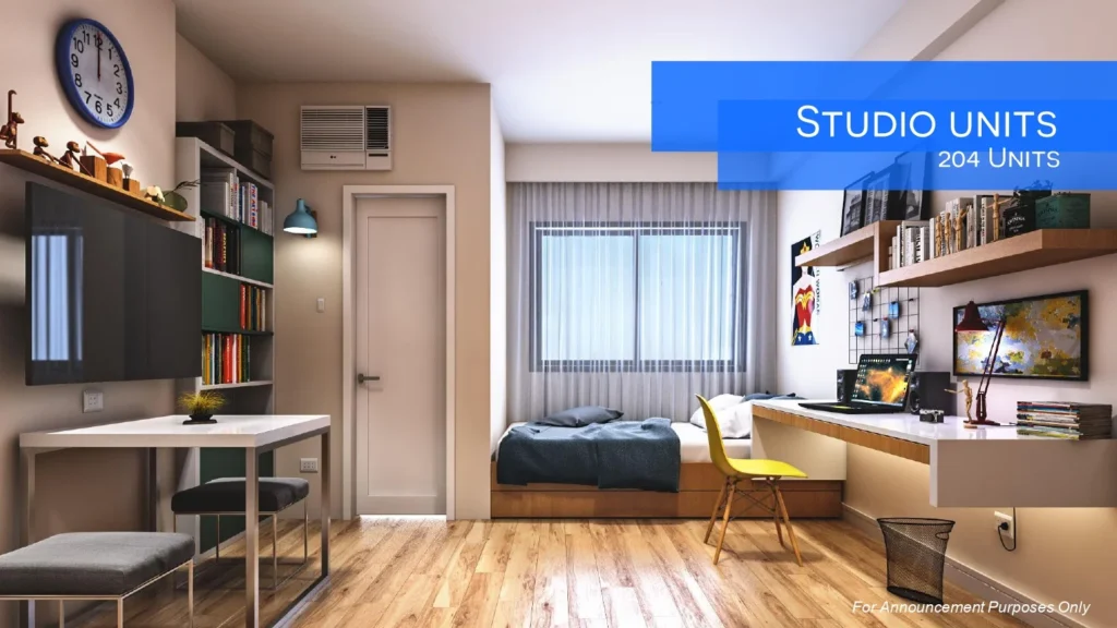Northwoods Place Studio unit.