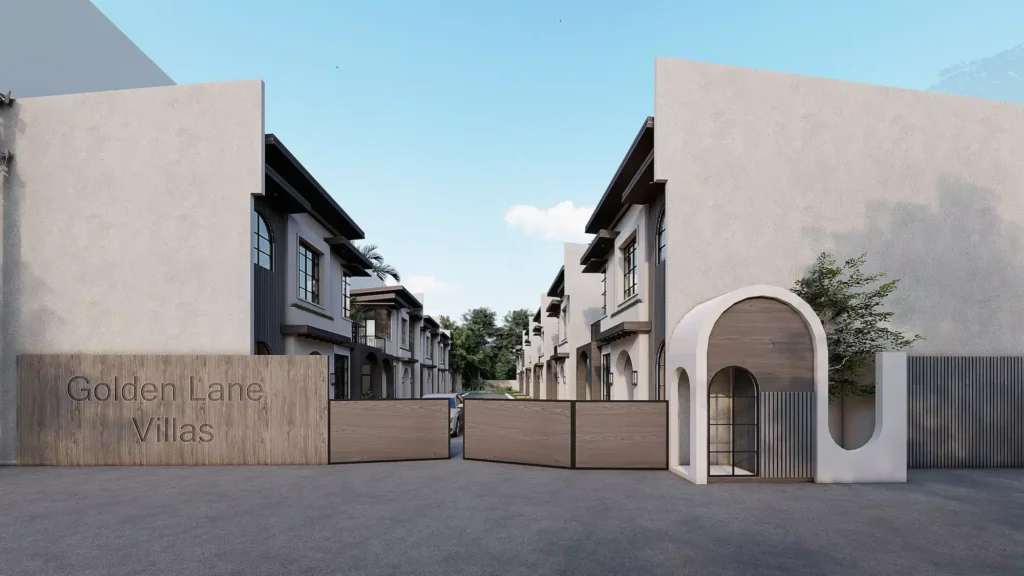 Golden Villas guardhouse render